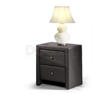 Приліжкова тумба HALMAR PRIMA темно-коричнева, фото 1