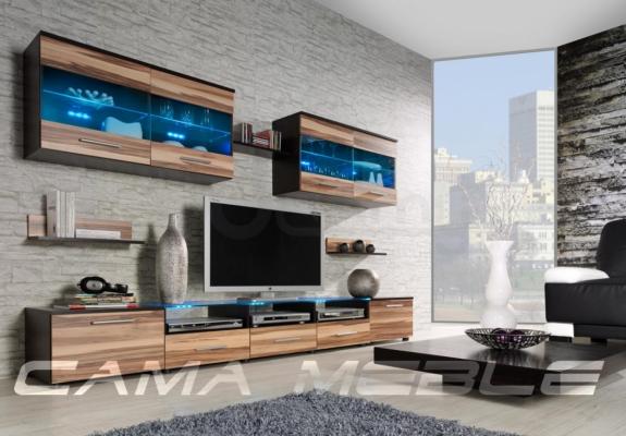 Стенка CAMA I Венге мат / Орех балтимор мат, фото 1