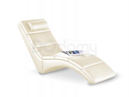 Кресло HALMAR шезлонг DAVIS бежевое, фото 1