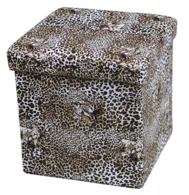 Пуф HALMAR Moly Lion тигровый, фото 1