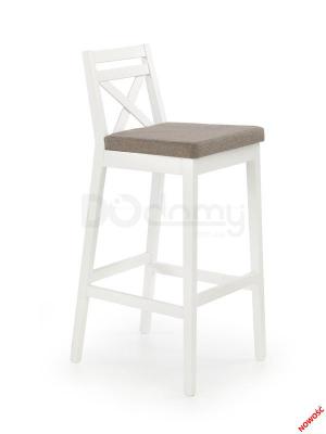Стул барный HALMAR Borys белый, фото 1