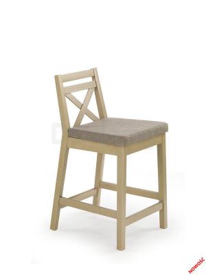 Стул барный HALMAR Borys Low дуб сонома, фото 1