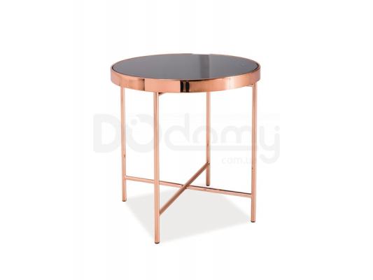Журнальний столик SIGNAL Gina C мідний, фото 1