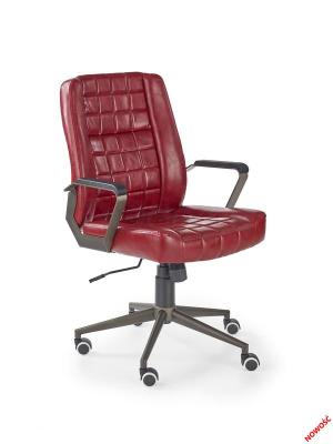 Офісний стілець HALMAR Windsor бордовий, фото 1
