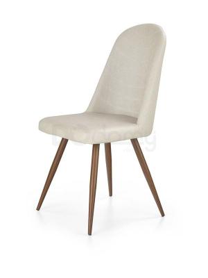 Стул HALMAR K-214 Кремовый-черешня, фото 1