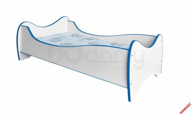 Кровать детская HALMAR Duo Белый, Синий, фото 1