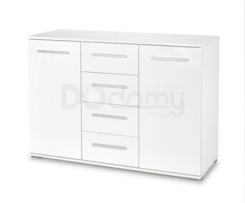 Комод HALMAR Lima KM-4 білий, фото 1