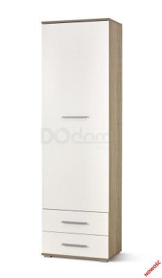 Шафа HALMAR Lima Reg-1 білий/дуб сонома, фото 1