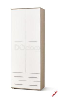 Шафа HALMAR Lima Reg-2 дуб сонома/білий, фото 1