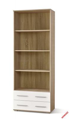 Стеллаж HALMAR Lima Reg-3 Дуб сонома/Белый, фото 1