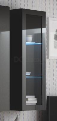 Витрина навесная HALMAR Livo W-120 Черный, фото 1