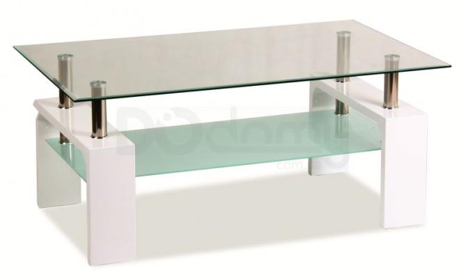 Журнальний столик SIGNAL Lisa Basic білий, фото 1