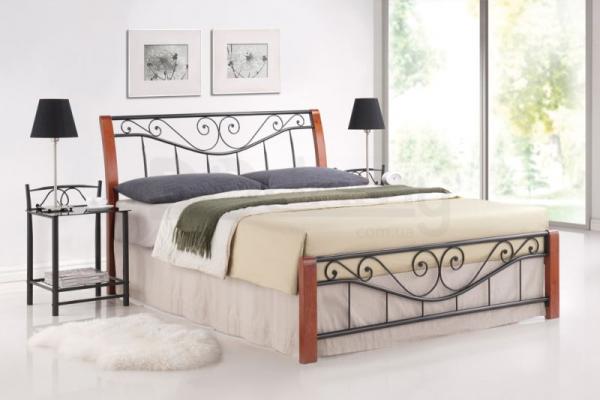 Ліжко SIGNAL Parma 160 черешня антична, фото 1