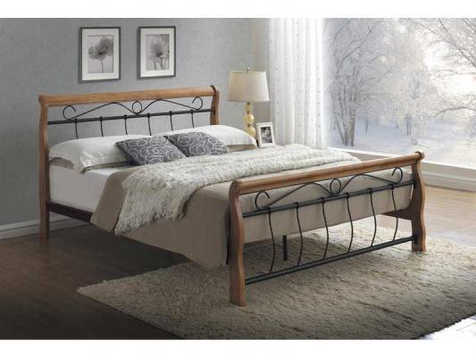 Кровать Signal Venecja 160 дуб, фото 1