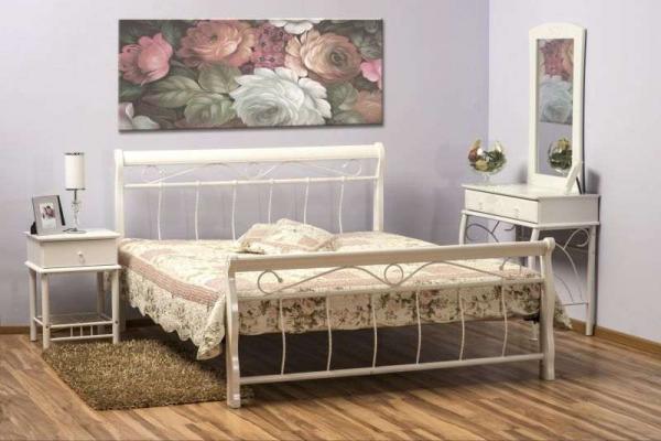 Кровать Signal Venecja 160 белый, фото 1