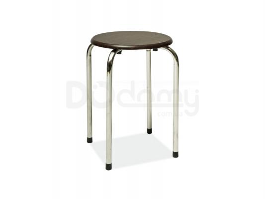 Кресло Signal Taboret темно-коричневый/хром, фото 1