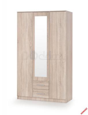 Шафа HALMAR Lima S-3 дуб сонома / Дзеркало, фото 1