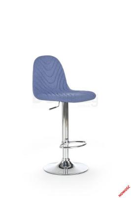 Стул барный HALMAR H-82 синий, фото 1