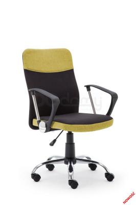 Кресло HALMAR TOPIC Черно-зелёный, фото 1