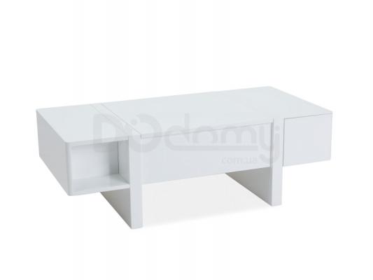Журнальний столик SIGNAL розкладний MIDO білий, фото 1