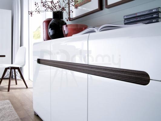 Комод BRW AZTECA KOM3D3S/8/15 білий, фото 2