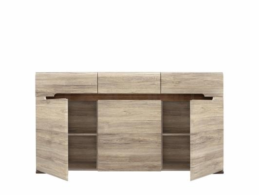 Комод BRW AZTECA KOM3D3S/8/15 дуб сан Ремо, фото 2