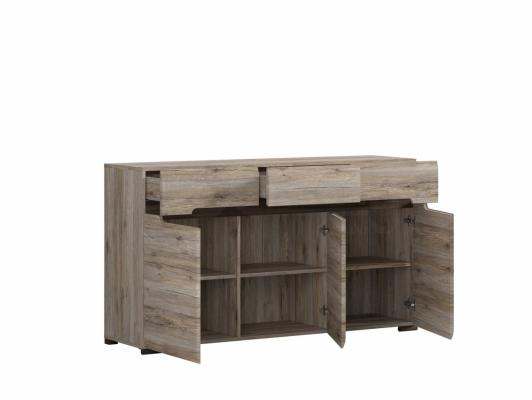 Комод BRW AZTECA KOM3D3S/8/15 дуб сан Ремо, фото 3