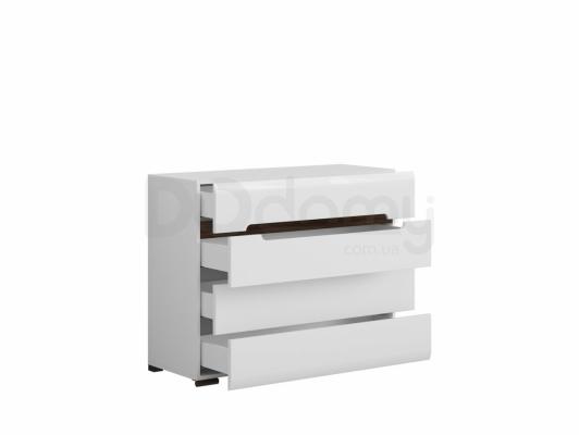 Комод BRW AZTECA KOM4S/8/11 Белый, фото 4