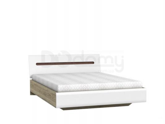 Кровать AZTECA LOZ 160 Белый, Дуб сан Ремо, фото 1