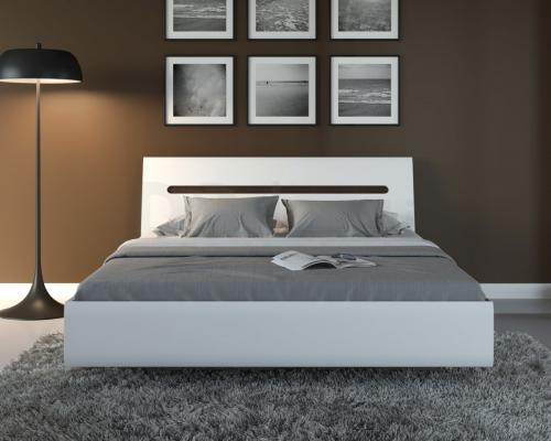 Ліжко AZTECA LOZ 160 білий, фото 3