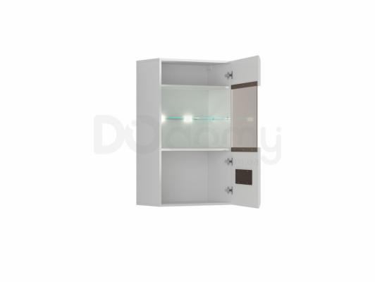 Шафа навісна BRW AZTECA SFW1W/10/6 білий, фото 3