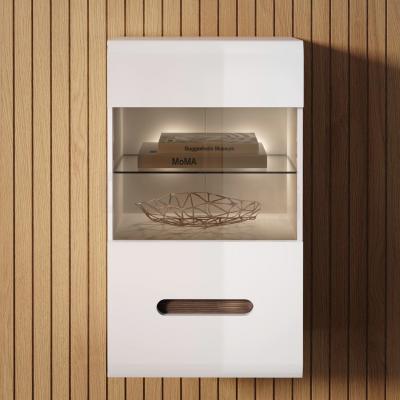 Шафа навісна BRW AZTECA SFW1W/10/6 білий, фото 4