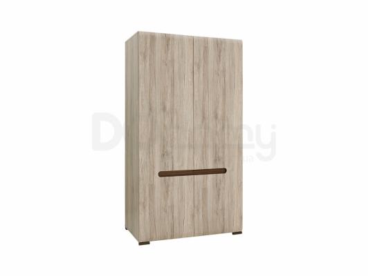 Шкаф BRW AZTECA SZF2D/19/11 Дуб сан Ремо, фото 2