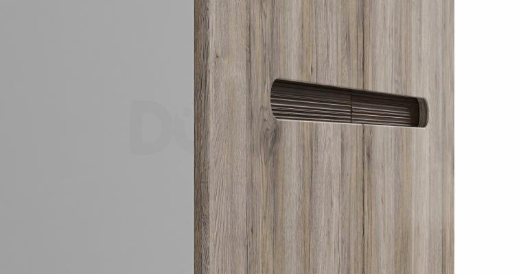 Шафа BRW AZTECA SZF2D/19/11 білий, дуб сан Ремо, фото 2