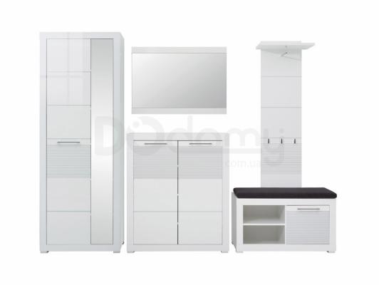 Передпокої BRW FLAMES 1 REG1L1D_20_7; REG2D_11_9; REG1D_5_9; PAN_15_5; LUS_7_9, фото 1