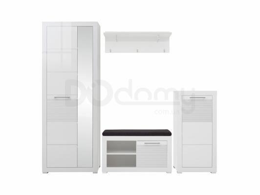 Прихожая BRW FLAMES 2 REG1L1D_20_7; REG1D_11_5; REG1D_5_9; PAN_3_9, фото 1