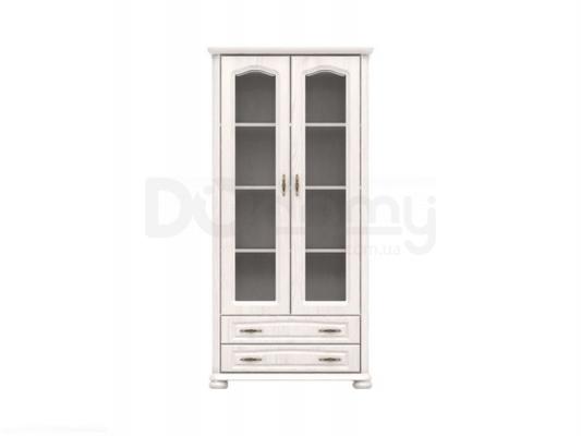 Шкаф витрина BRW Natalia WITRYNA 100 2s Белый, фото 1