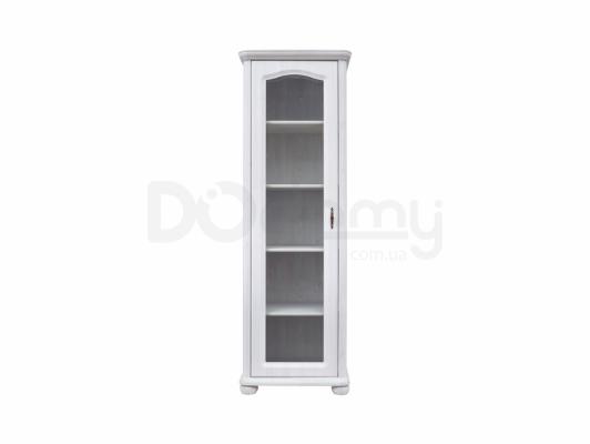 Шафа вітрина BRW Natalia WITRYNA 70 P білий, фото 1