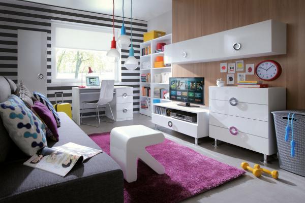 Книжный шкаф BRW RINGO REG/5/19, фото 2