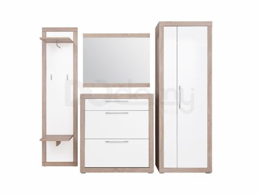 Передпокої BRW BIGI (PRZEDPOKÓJ ZAWIERA SZF2D /68 x 1, SBUT2K1S x 1, WIE/50/185 x 1, LUS/95 x 1), фото 1