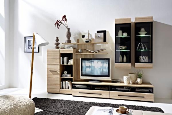 Книжный шкаф BRW Fever REG1D/12/8 Дуб Сонома, фото 2