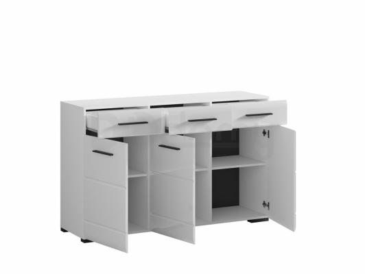 Комод BRW Fever KOM3D3S/9/15 білий, фото 2