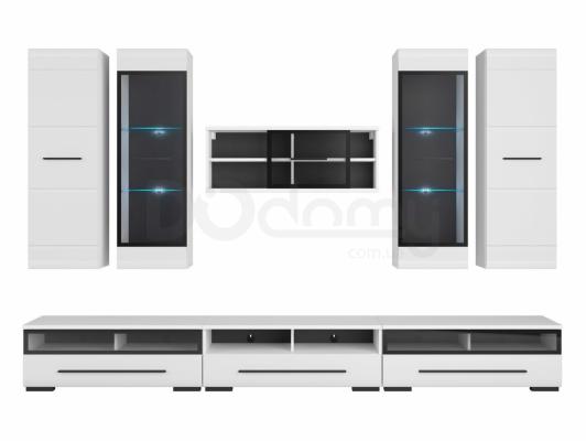 Стінка BRW FEVER1 білий, фото 1