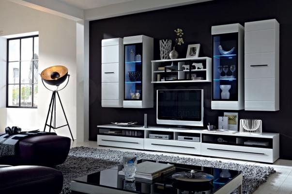 Стінка BRW FEVER1 білий, фото 2