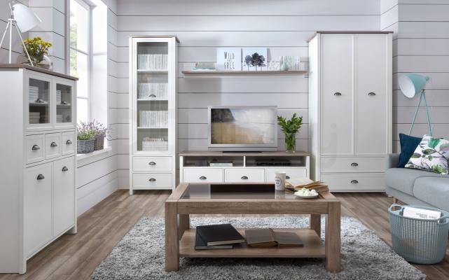 Журнальний стіл BRW STOLIK RUMBI 106/64 дуб монумент, фото 2