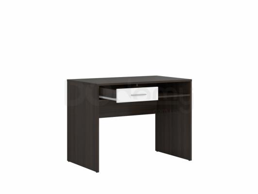 Письменный стол BRW NEPO BIU1S Белый мат./ Венге, фото 2