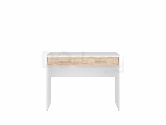 Письменный стол BRW NEPO BIU2S Белый/Дуб сонома, фото 1