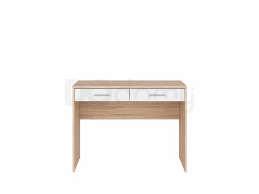 Письмовий стіл BRW NEPO BIU2S дуб сонома / білий, фото 1
