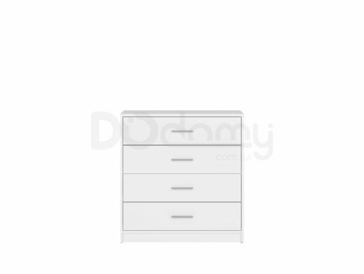 Комод BRW NEPO KOM4S Белый, фото 1
