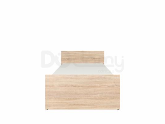 Ліжко BRW NEPO LOZ/90 (BEZ WKŁADU, BEZ MATERACA) дуб сонома, фото 1